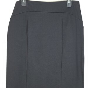 Ellen Tracy Classic Black Pencil Skirt